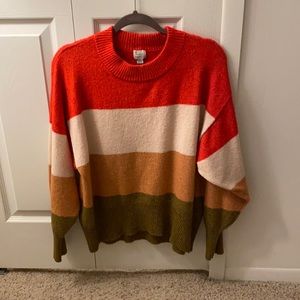 A New Day color block sweater